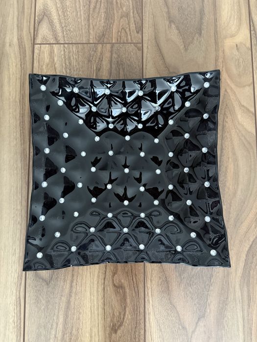 Home&You patera czarna z kryształkami nowa