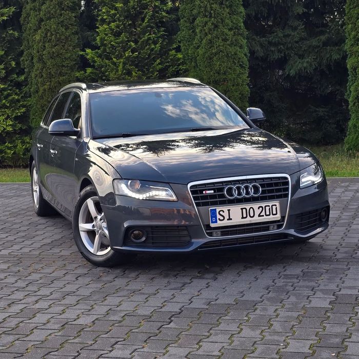 Audi A4 1.8 Benzyna 160 Manual Kombi S-line Nawigacja Serwis Dwa Klucze