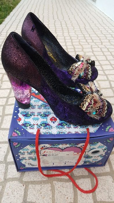 Sapato Roxo SUPER OrIgInAiS e como novos n.º 39