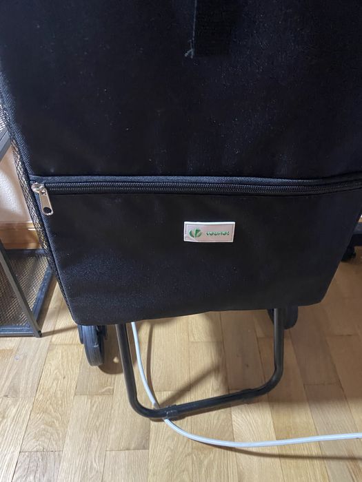 Wózek na zakupy składany z torbą