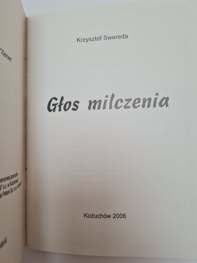 Głos milczenia - Krzysztof Swereda