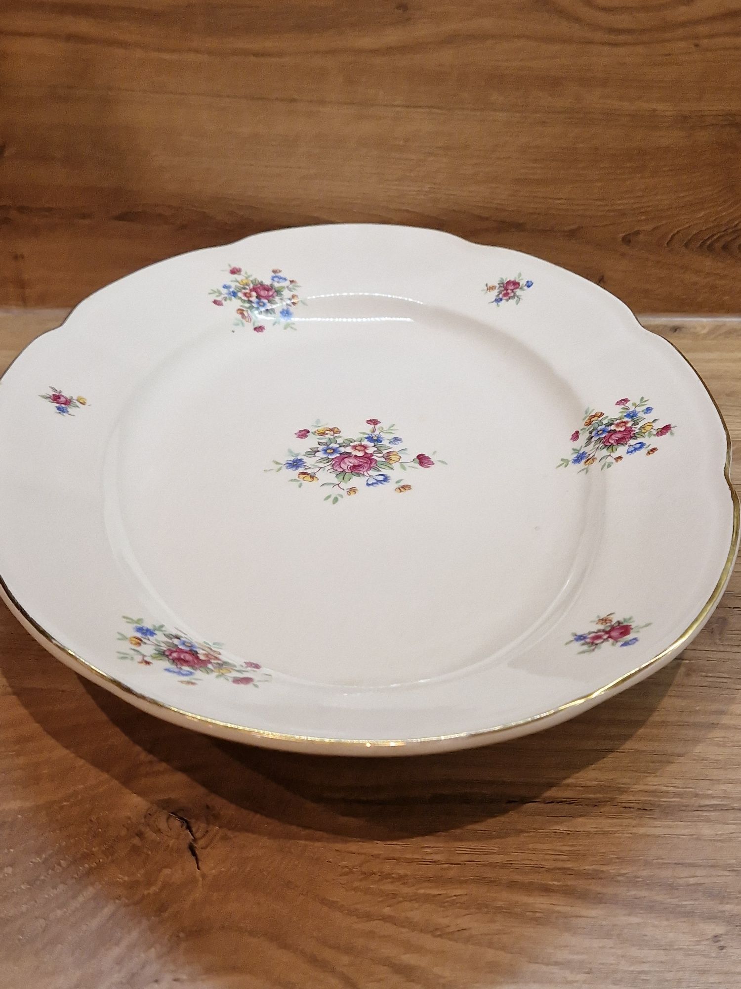 Półmisek,duża patera Porcelana Chodzież PRL