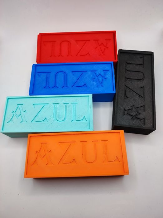 Azul - zasuwane organizery (5szt.) na kafelki do gry planszowej