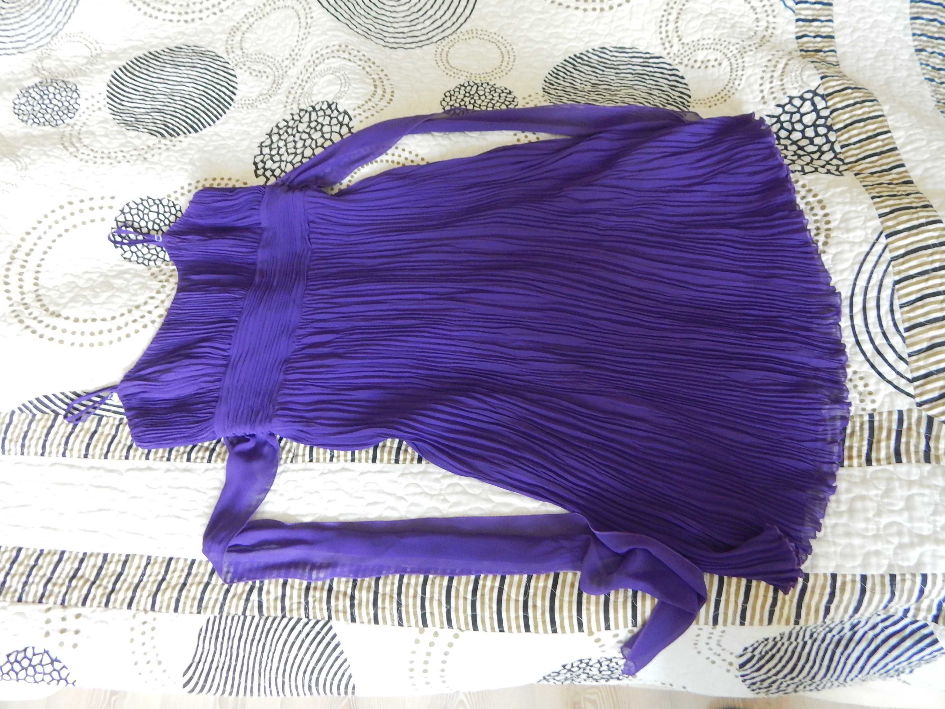 Платье Marks and Spenser 40-42 размер S праздничное фиолет