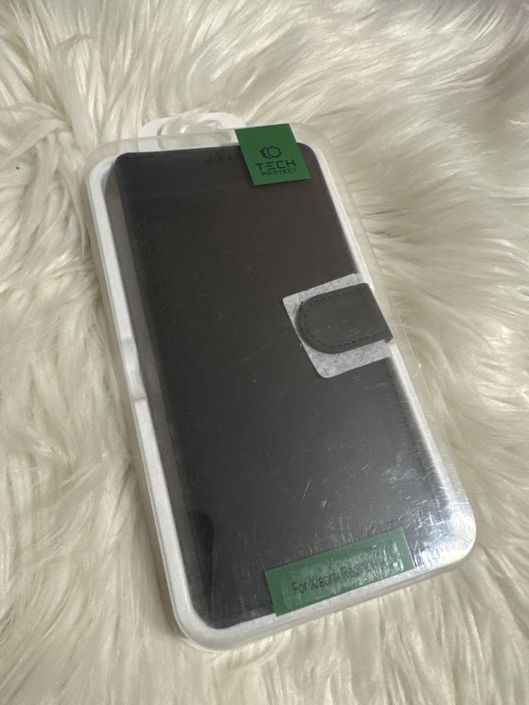 Etui do smartfona Xiaomi Redmi 12C klapka, zamykane.
