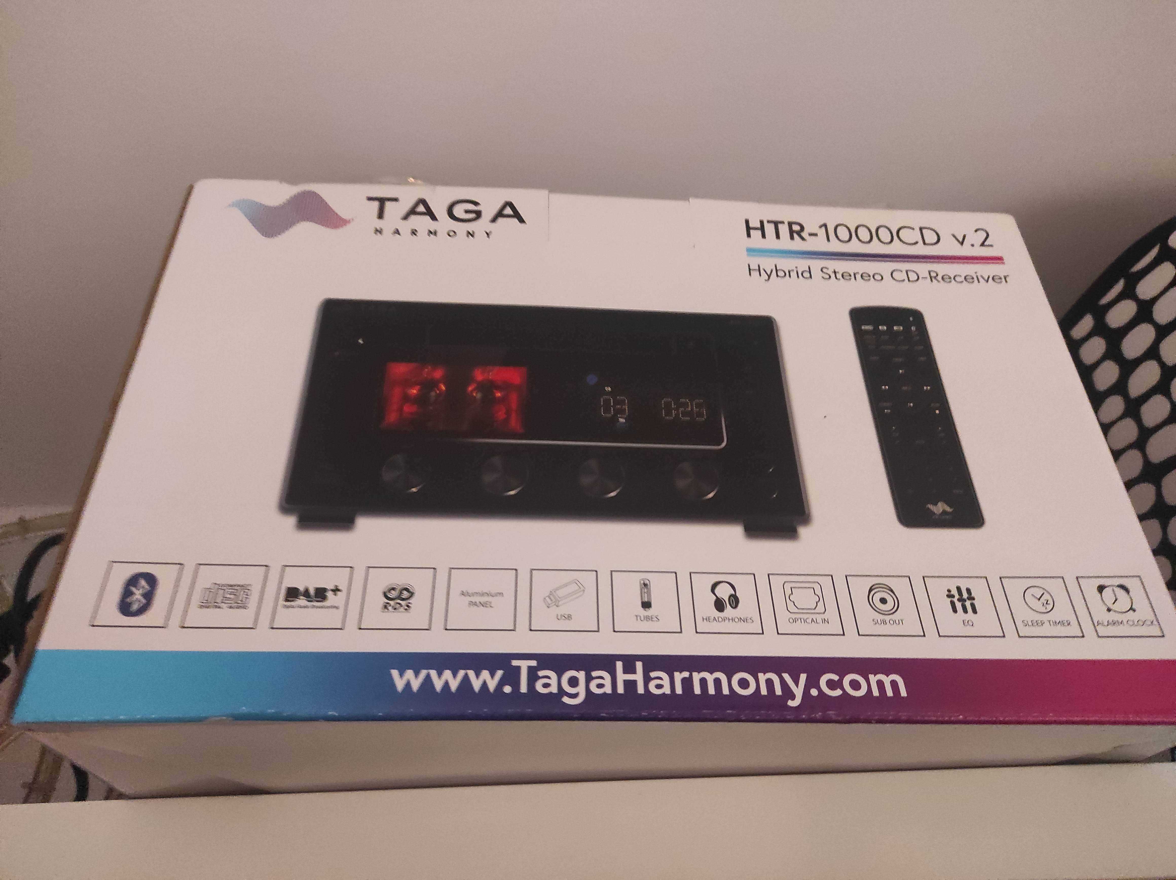 Amplituner Taga Harmony HTR-1000CD v.2 NOWY gwarancja