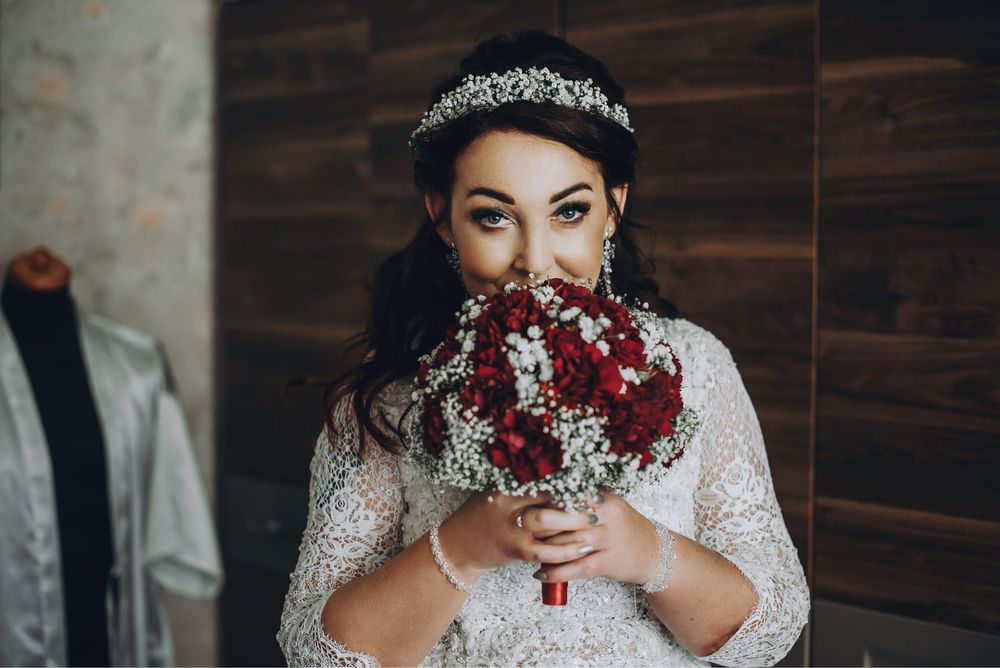 Piekna suknia ślubna rozmiar 40