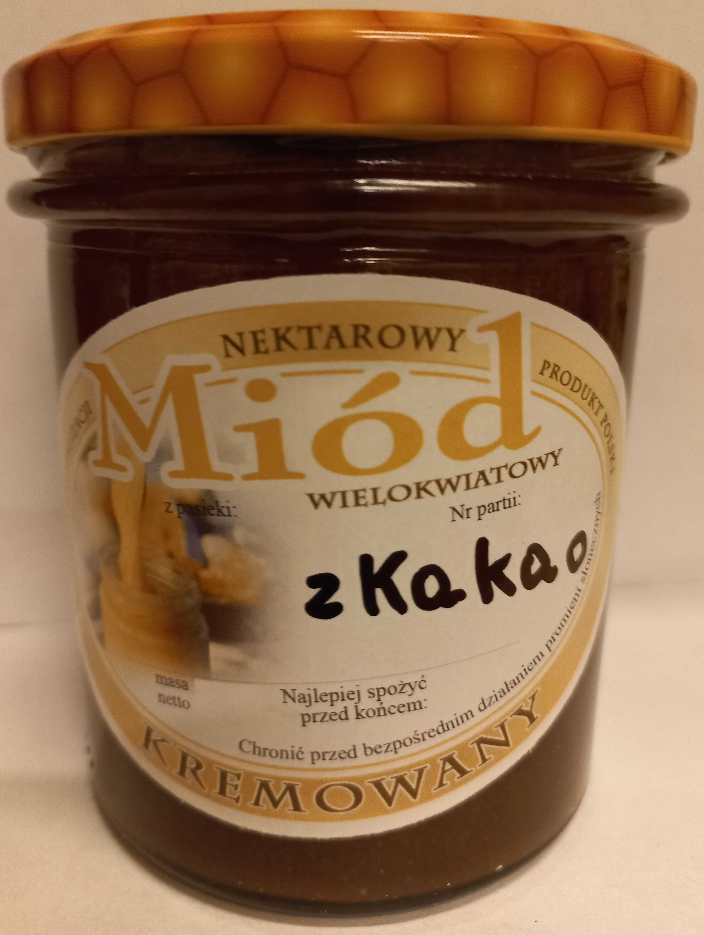 Miod kremowany z kakao