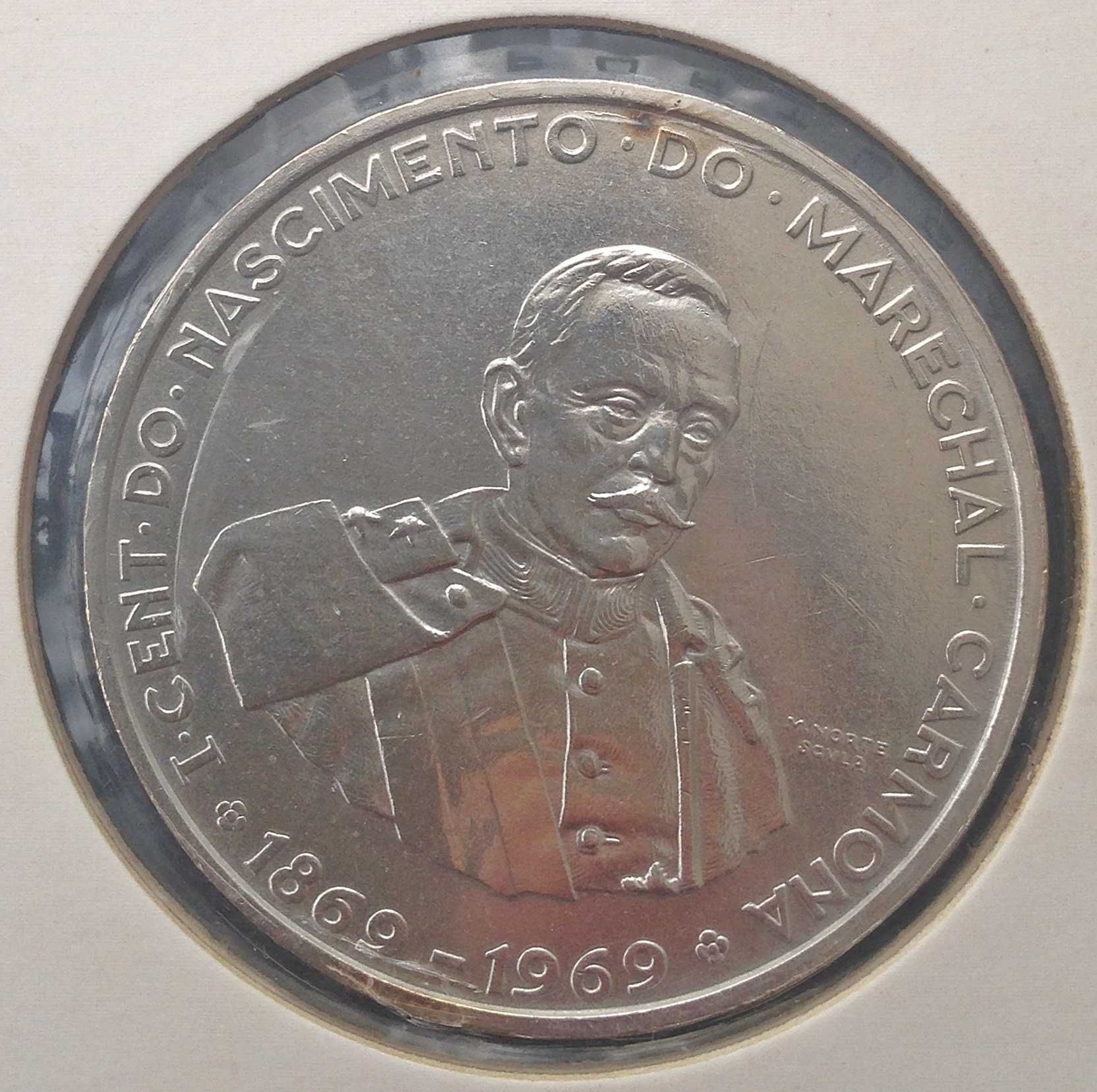 1968/1971 - Moedas de 50$00 em prata (18g)