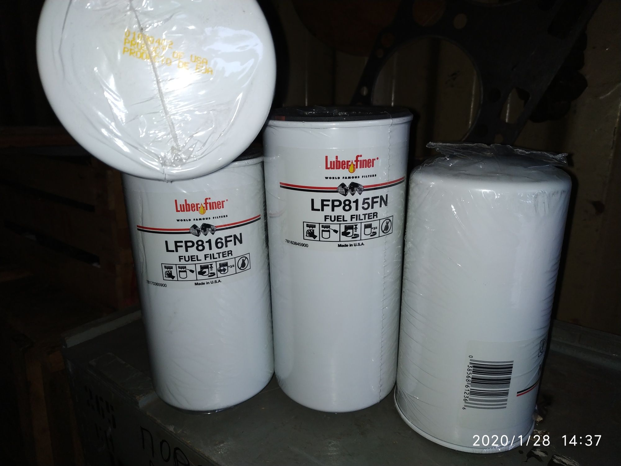 Фильтры топливные Luber Finer (brend Hengst с 2000г)