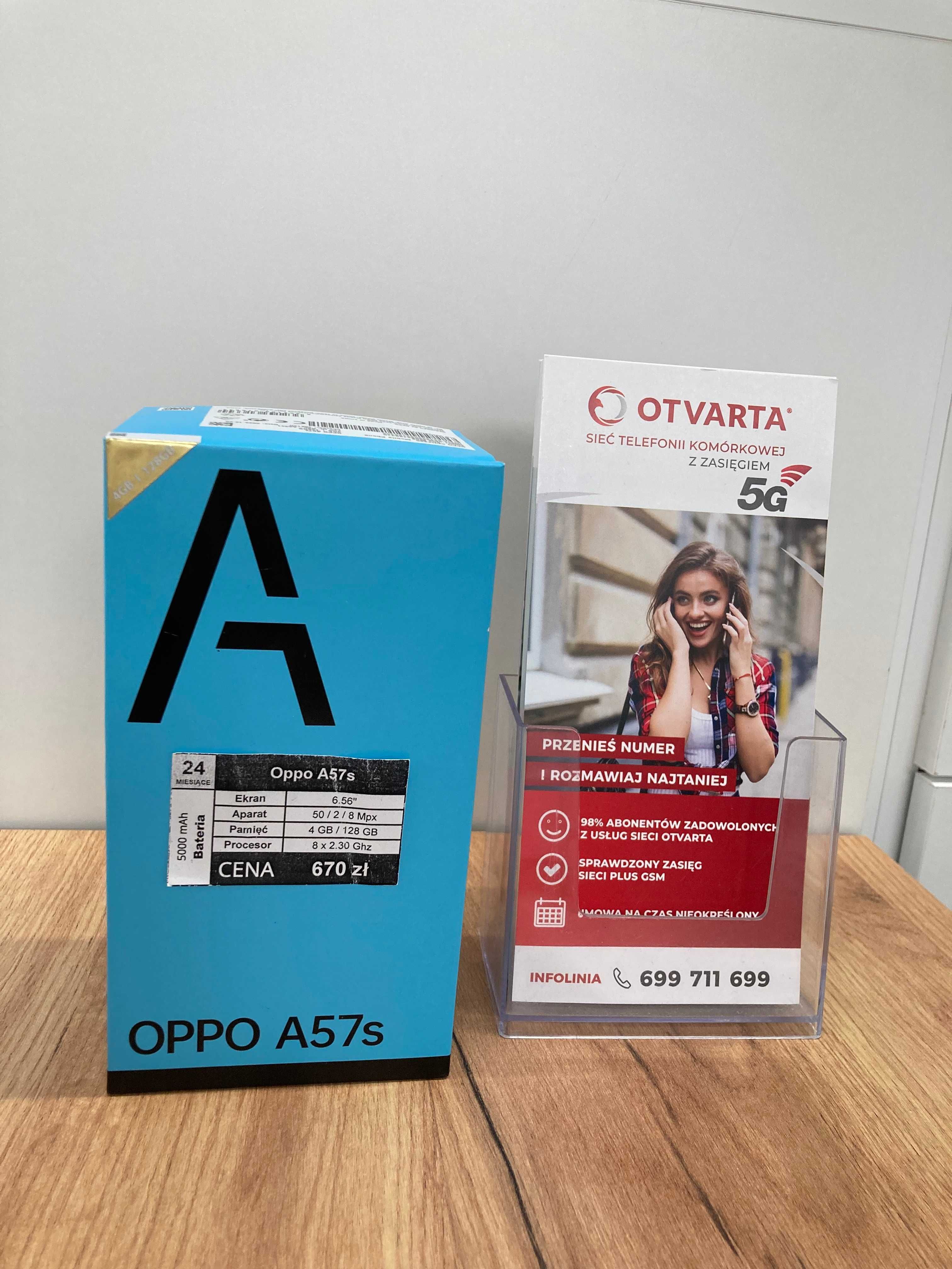 OPPO A57s, 128 GB, 24 m-ce gwarancji, MasterKom Piaseczno