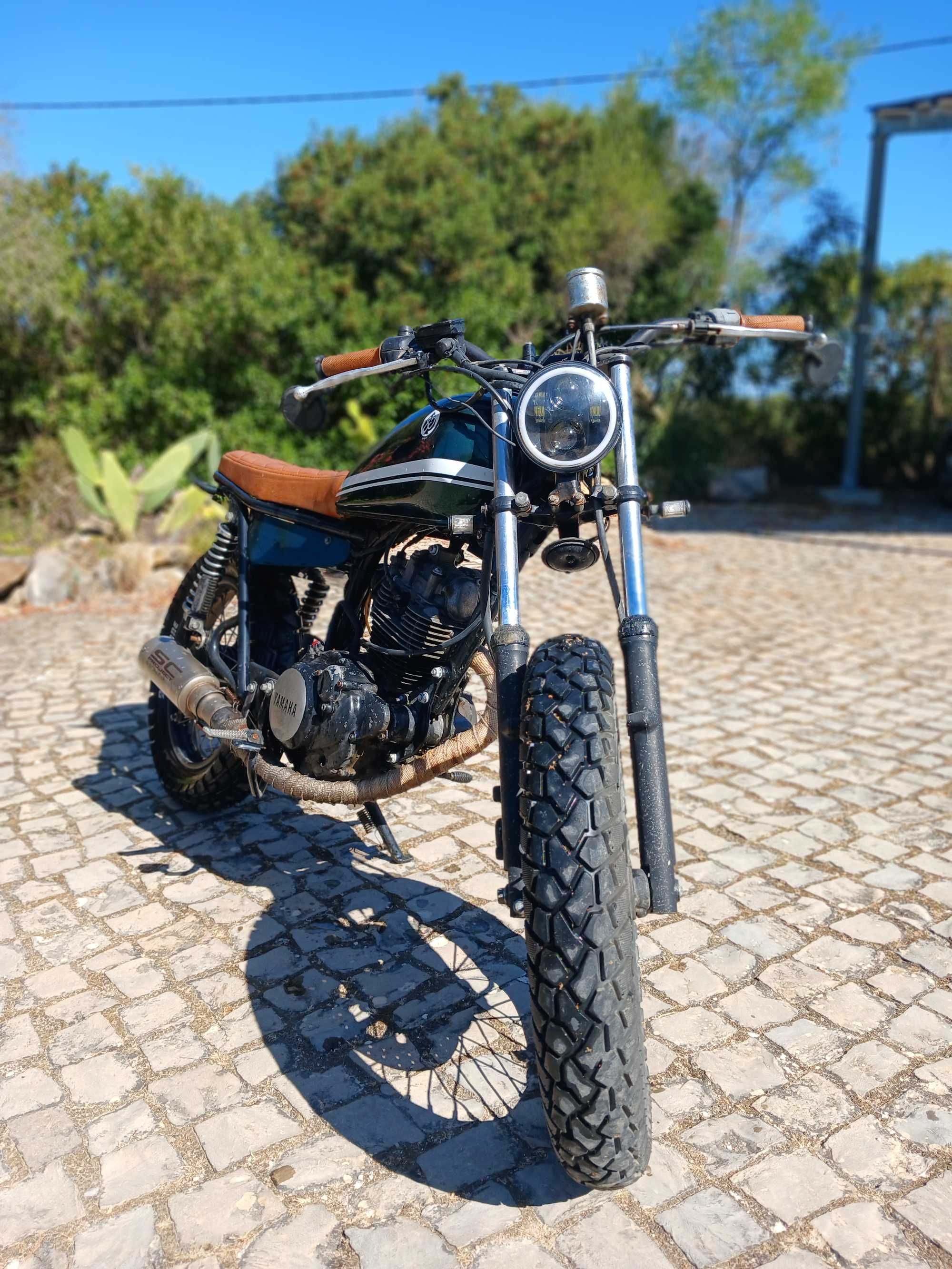 Yamaha sr125, Cafe racer