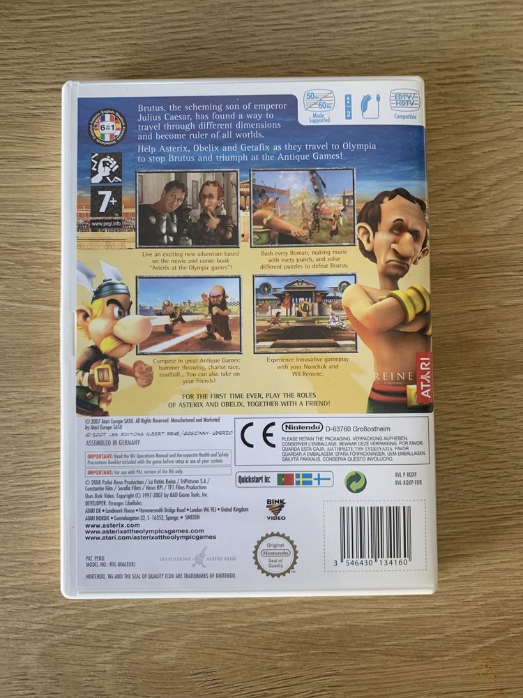 Jogo Wii- Asterix at the olympic games