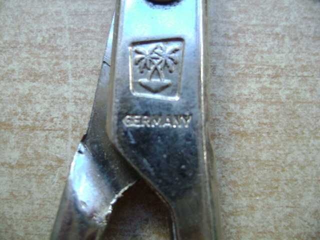 Starocie z PRL - Stare narzędzia = Nożyczki niemieckie sygnowane