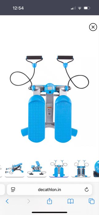 Stepper z linkami i wyswietlaczem.