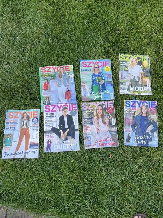 Szycie 7 sztuk czasopismo
