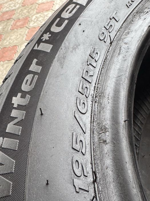 195 65 15 Hankook зимняя резина 22 год как новая 195/65/15 зима