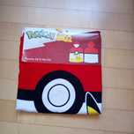 Recznik poncho Pokemon roz 55x110