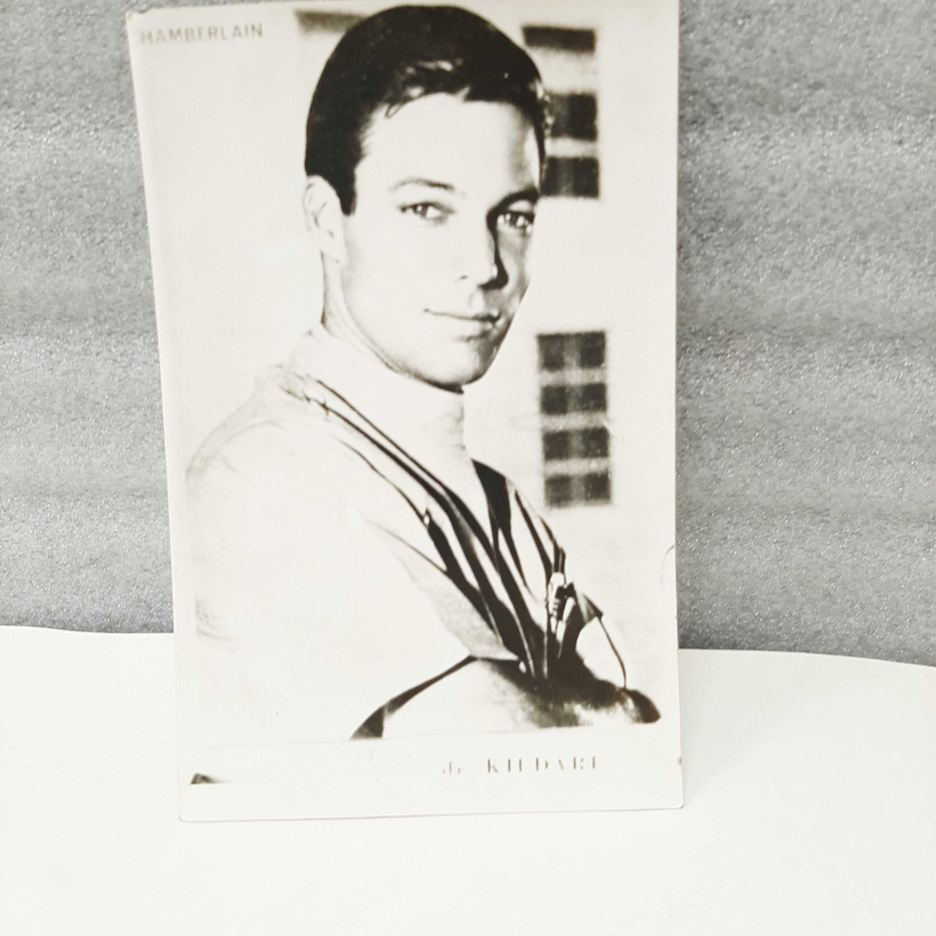 Richard Chqmberlain pocztówka vintage.