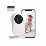 Baby Monitor z kartą Micro SD, 1080p, dla dzieci w podeszłym wieku