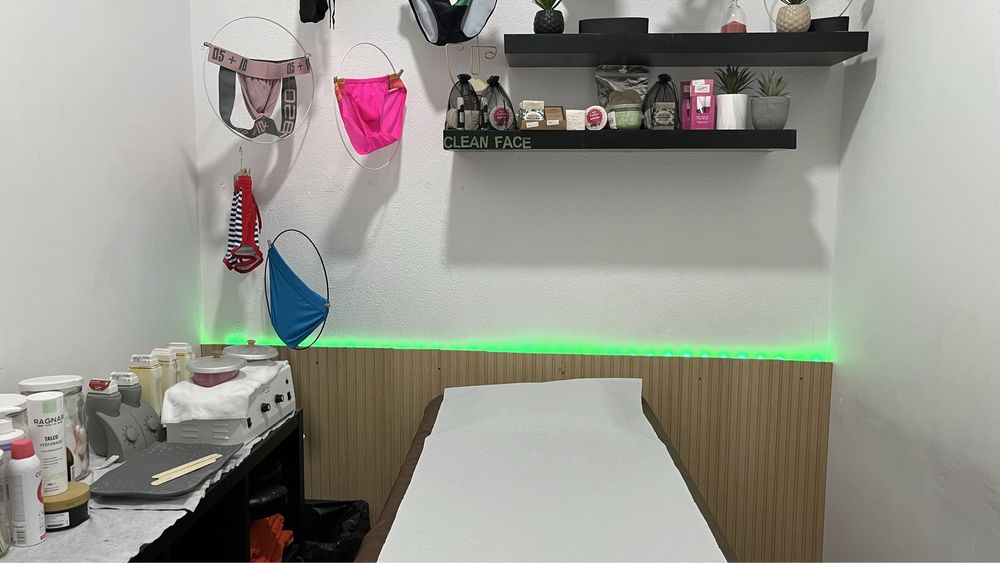 Depilação e Massagem