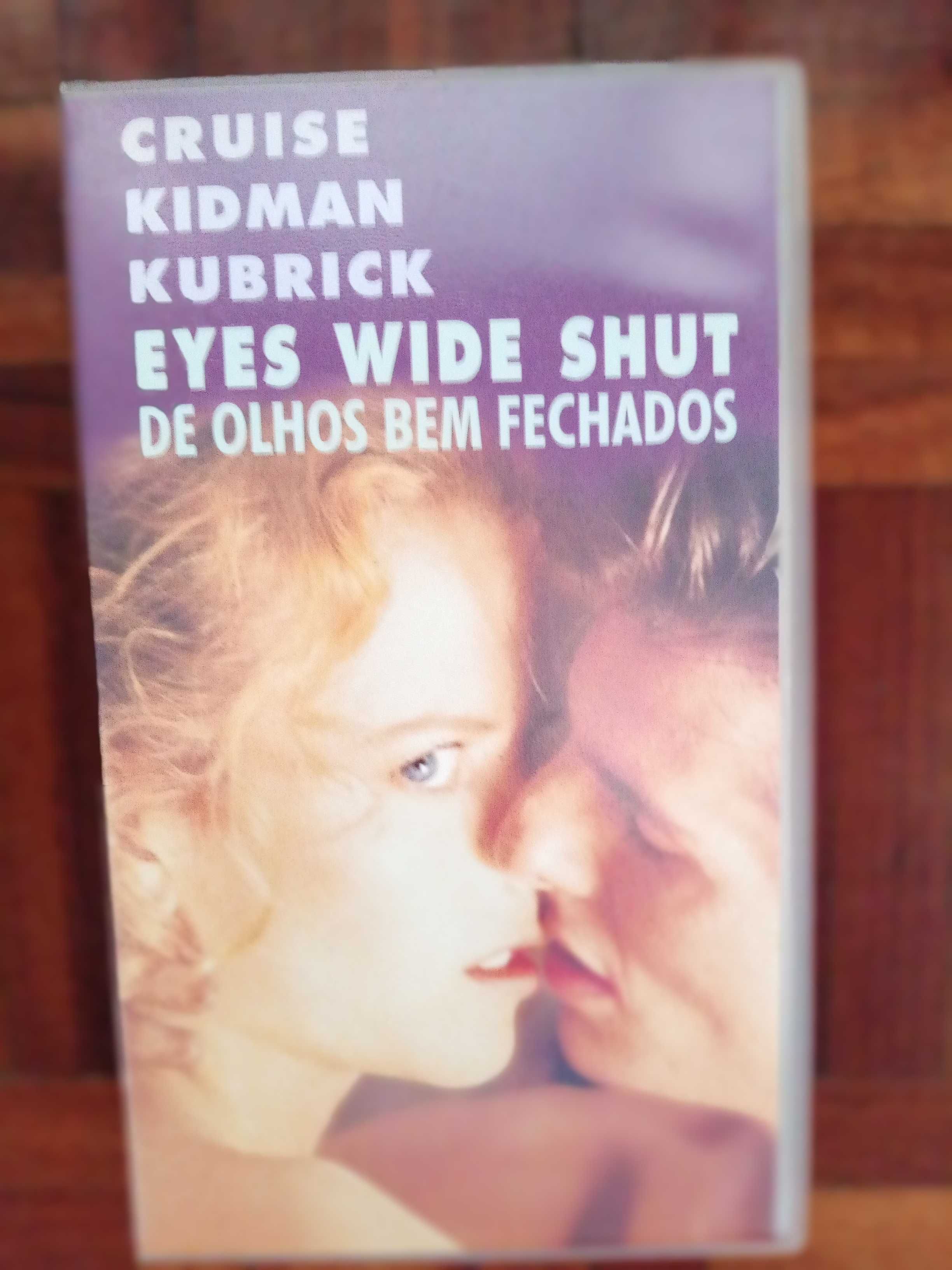 VHS filme De Olhos Bem Fechados.