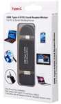 NOWY czytnik kart OTG SD TYPE C USB PC