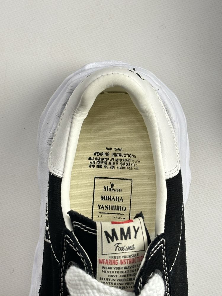 MMY Blakey Maison Mihara Yasuhiro кеди чорні кеды черные 43 27 27,5 42
