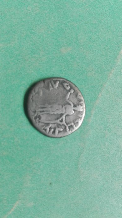 Серебро монета Варваров подражание денарию Рима 3-4вв. н.э.