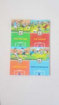 Livros coleção "Os heróis do futebol" de Gerard Van Gemert