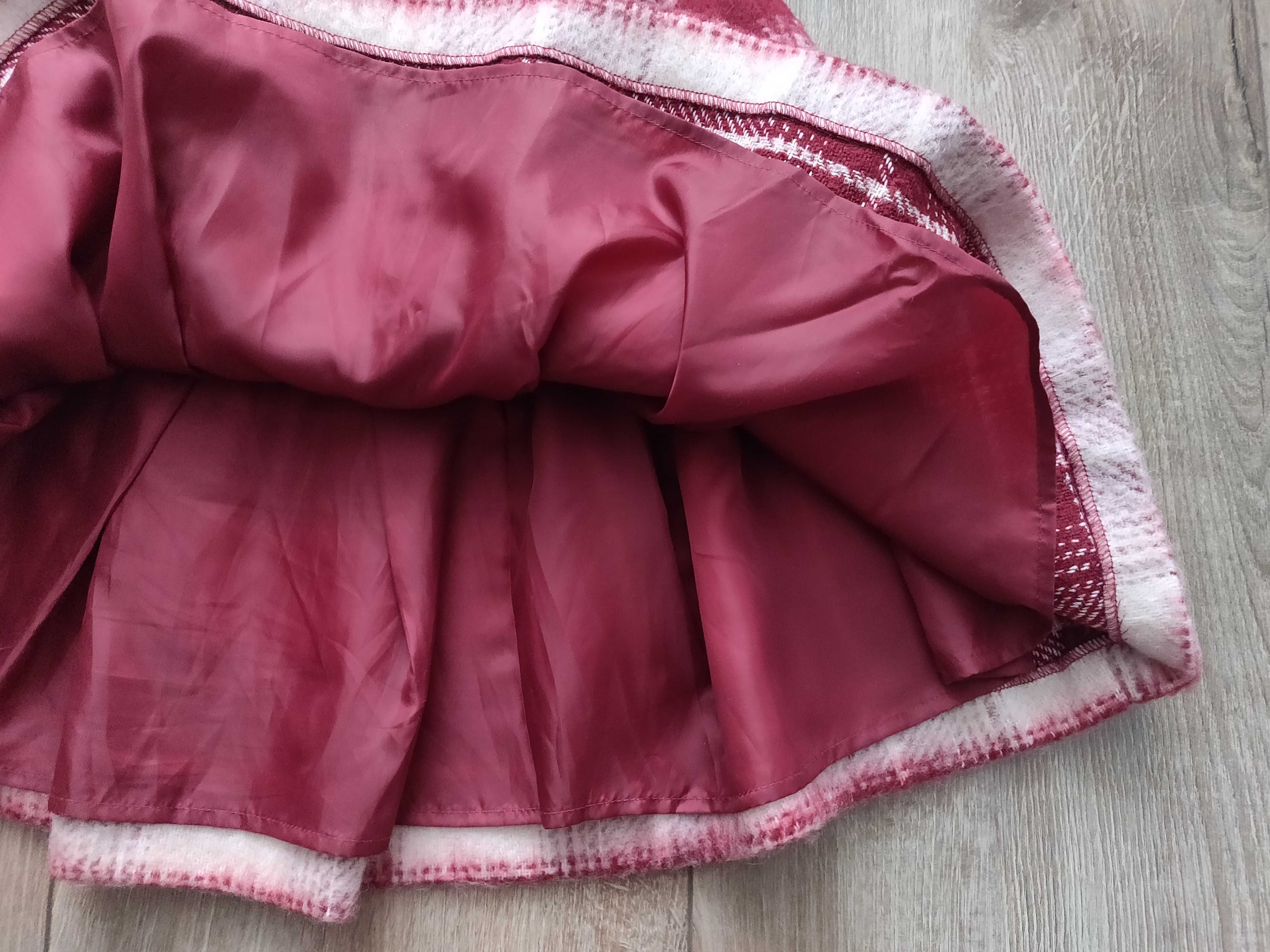 Утепленная юбка Vero moda (Дания) шотландская клетка, рост 155 см.