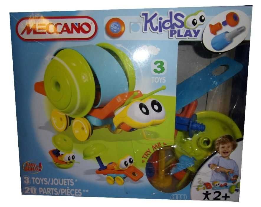 Klocki meccaono 3w1 ślimak