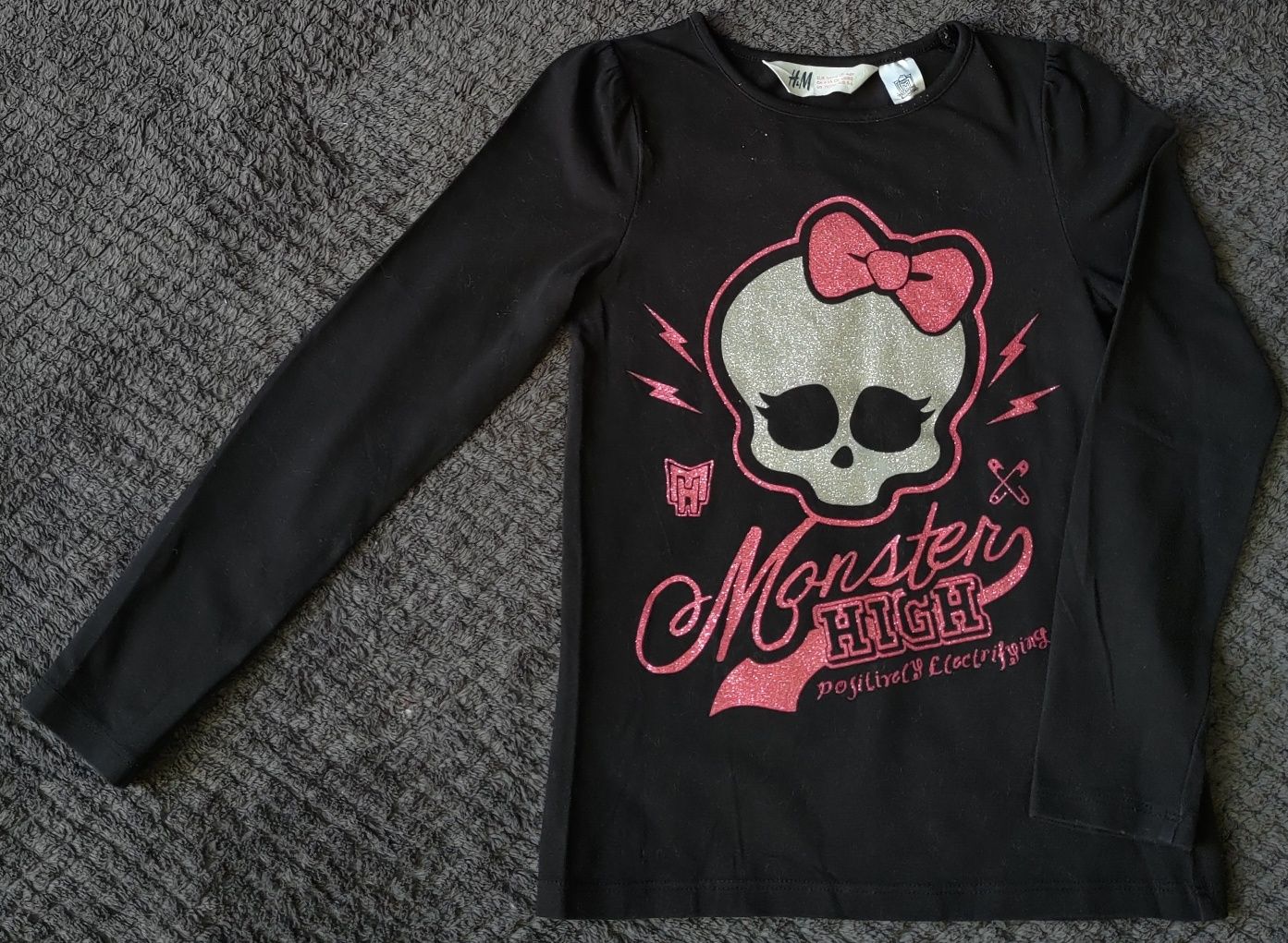 H&M koszulka monster high Koszulka / T-shirt rozmiar 110/116