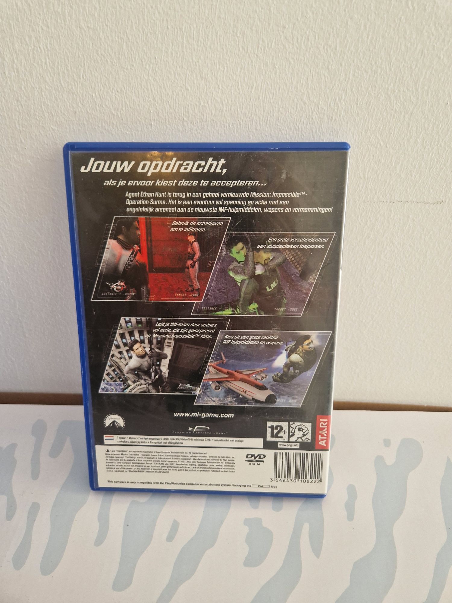 Mission impossible mi operation surma ps2 PlayStation 2