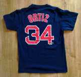 Koszulka baseballowa Majestic MLB Boston Red Socks David Ortiz #34