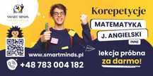 Matematyka Angielski - Korepetycje w Lokalu, z Dojazdem, Online
