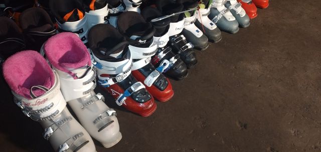 Buty narciarskie dziecinne pakiet hurt 50pln/para