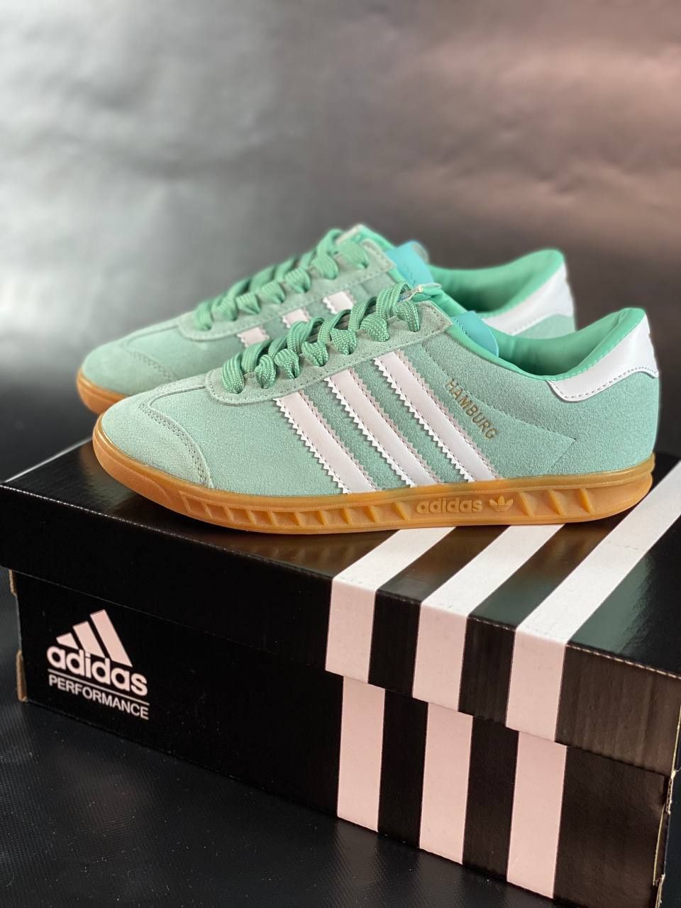 Кроссовки Adidas Hamburg женские Adidas Gazelle/ Адидас  Adidas Samba