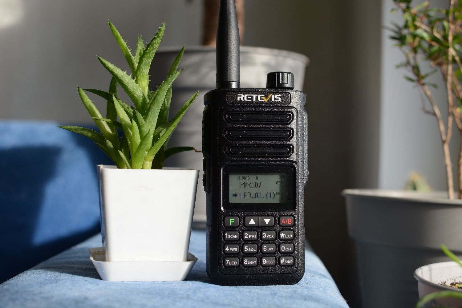 Рація Retevis RA89 + антена подовжена якісна від TYT, 10W вологозахист