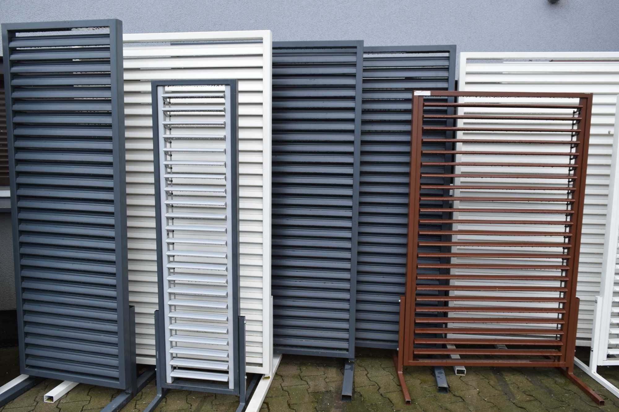Ruchoma deseczka metalowa, panel żaluzjowy, żaluzje ogrodowe, pergola