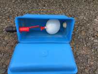 Deposito de agua com boia