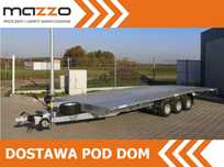 Boro Laweta 600x210cm DMC 3500 kg IDEALNA POD BUSY koło zapasowe, wciągarka i AMORTYZATORY  Laweta 600x210cm DMC 3500 kg IDEALNA POD BUSY koło zapasowe, wciągarka