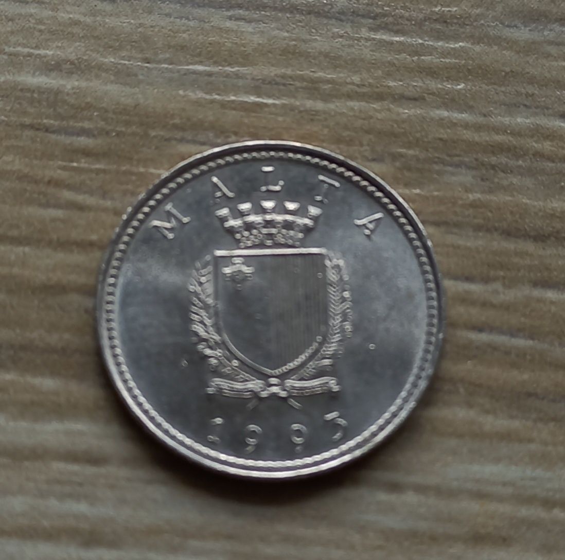 2 centy 1993 r. Malta