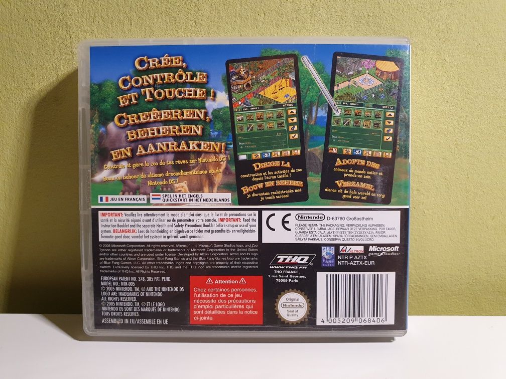 ZOO Tycoon Nintendo DS