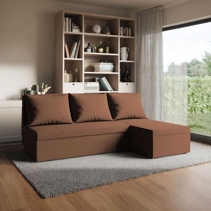 Narożnik z funkcją spania HUGO / Raty / Szybka dostawa!