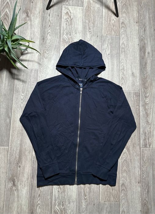 Зіп худі Boggi Milano Full Zip Navy Hoodie
