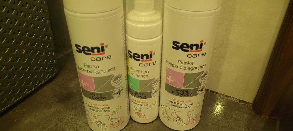 Seni care pianka szampon