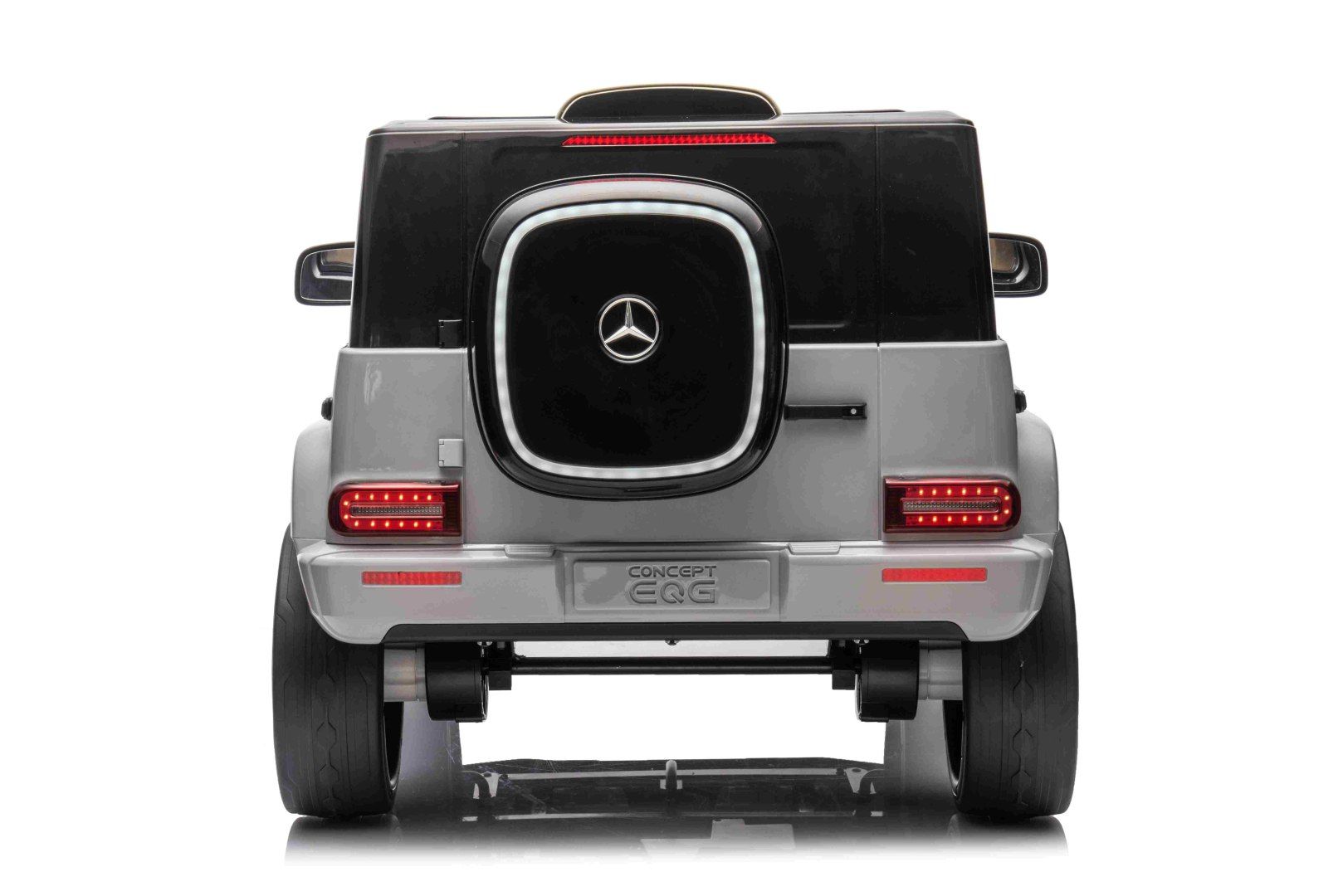 4x4 PILOT  Auto na akumulator elektryczny  Mercedes Benz EQG Srebrny