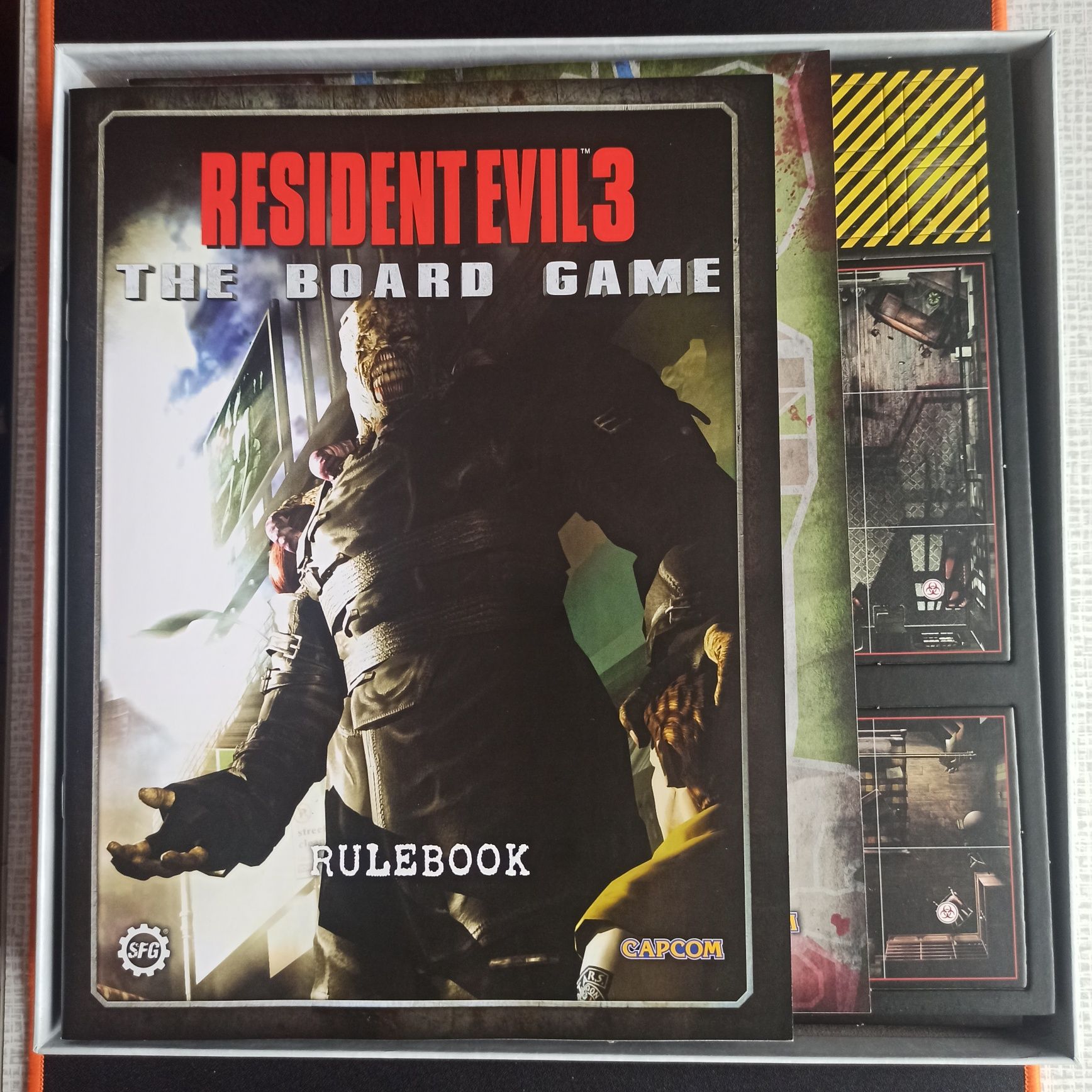 Resident Evil 3: The Board Game + City of Ruin pomalowane