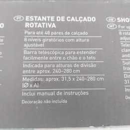 Sapateira 48 Pares